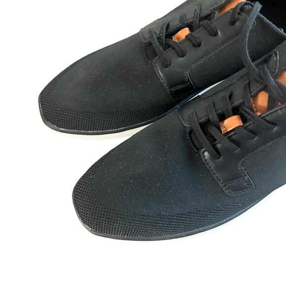 GOODFELLOW & CO Men's Zeke Knit Dress Sneakers Black 13 - Picture 2 of 5